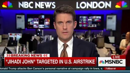 ‘Jihadi John’ Targeted In U.S. Airstrike | MSNBC