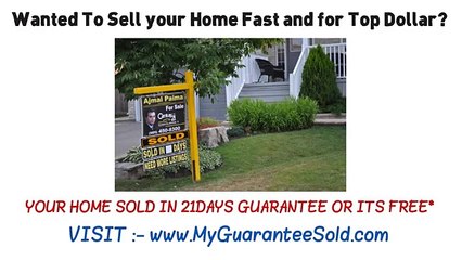 Peel Region Home Sellers.  Your Home Sold In 21 Days Or It's FREE ..Mississauga/Brampton