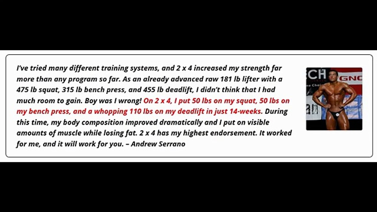 2 X 4: Maximum Strength Review