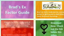 Brad’s Ex Factor Guide | Does Brad’s Ex Factor Guide Work?