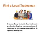 Tradesman Tracker App