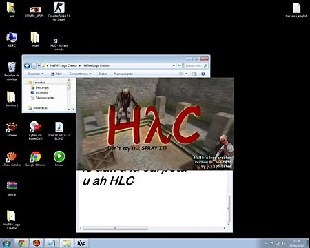 como descargar y instalar half life- logo creator :D para cs 1.6 no steam