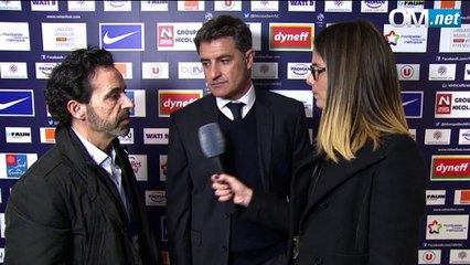 Montpellier 0-1 OM : la réaction de l'entraîneur espagnol de l'OM, Michel.