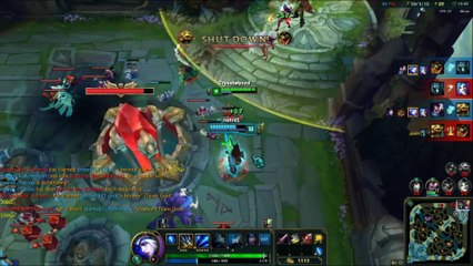LoL Ashe rekting bots