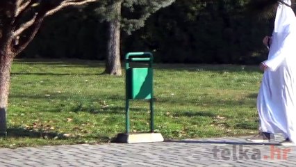 ¿Cuál sería tu reacción si un árabe te lanzara una mochila?