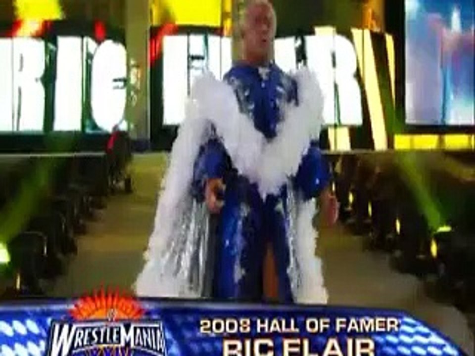 Ric Flair vs Shawn Michaels Highlights WrestleMania 24