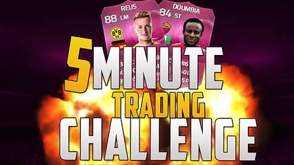 FIFA 15 UT - 5 MINUTE TRADING CHALLENGE W/ @RHYSFIFA