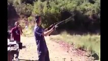 Funny videos Girls Shooting Gun Fail 2015