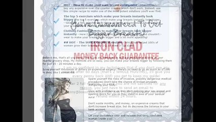 How to Boost Your Bust Naturally | Strategy Revealed