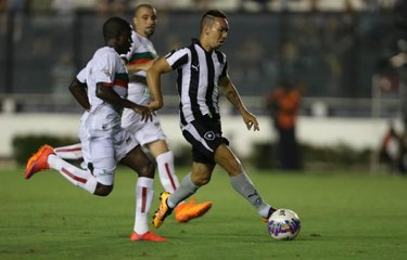 Suado! Botafogo vence a Portuguesa com gol salvador de Lizio