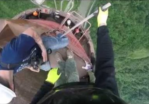 Climbing Tallest Chimney in Europe