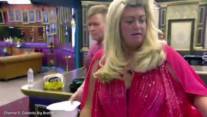 Gemma teases Darren: 'A man's place is not by the sink'