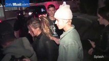 Justin Bieber goes clubbing with Hailey Baldwin look-alike