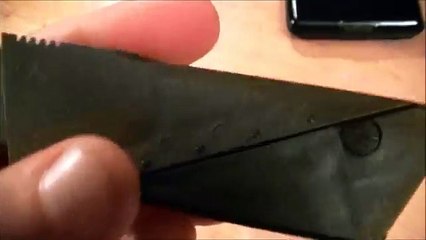 Mini Review: The Credit Card Knife