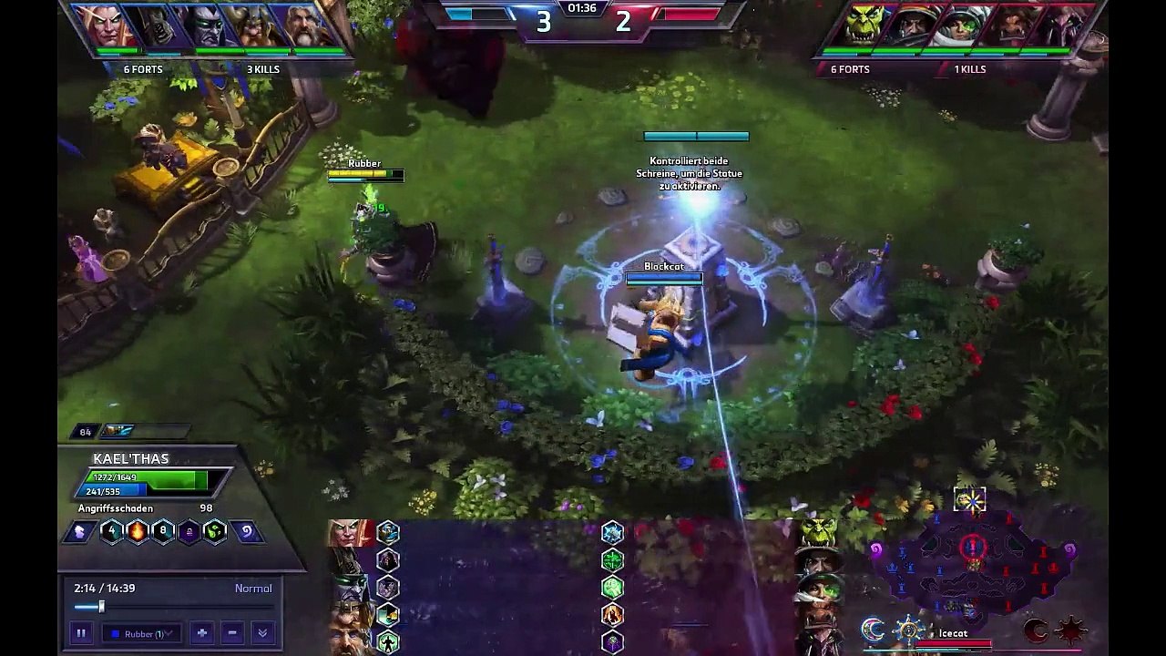 Heroes of the Storm: Drachengärten [Kael´thas] (Patch 15.6) - Part 1