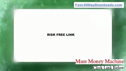 Mass Money Machine Review (Test it 60 Day Risk Free) - should you buy it?