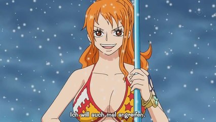One Piece - Usopp und Nami wollen auch mal angreifen (funny) Ger Sub