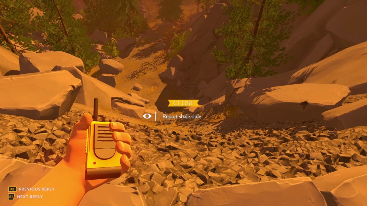Firewatch - The Shale Slide