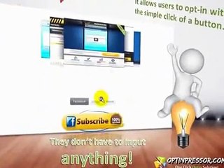 Optin Pressor: Facebook & Ggoogle Connect OPT-IN SOFTWARE!