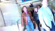 Arnold Schwarzenegger and Girlfriend MOBBED By Fans & Photogs