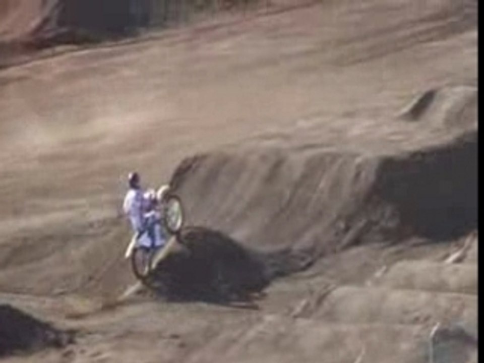 Ricky Carmichael and Ryan Dungey at the Suzuki testtrack