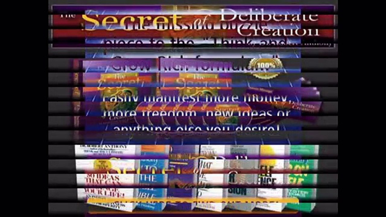 The Secret Of Deliberate Creation Reviews-Is It Scam Or Legit?