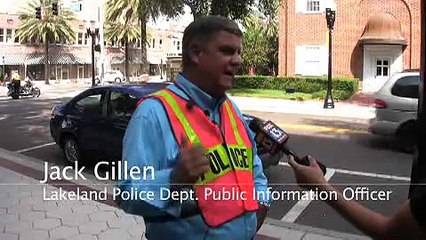 Car Crash in Downtown Lakeland