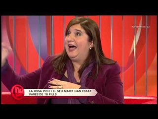 TV3 - Divendres - Rosa Pich és mare de 18 fills