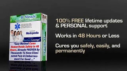 hemorrhoid miracle Cure |How to cure hemorrhoid
