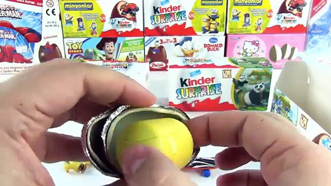 Kinder Sürpriz Yumurta Açımı Kung Fu Panda 3 Yeni Seri 2016 Oyuncak Abi (Trend Videos)