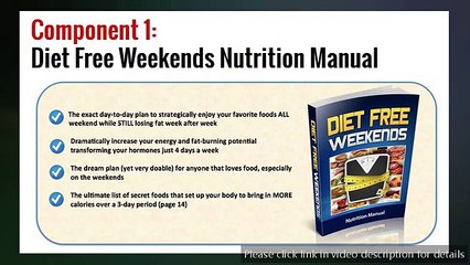 Diet Free Weekends Solution Review - Is It Good For My Weight Loss?
