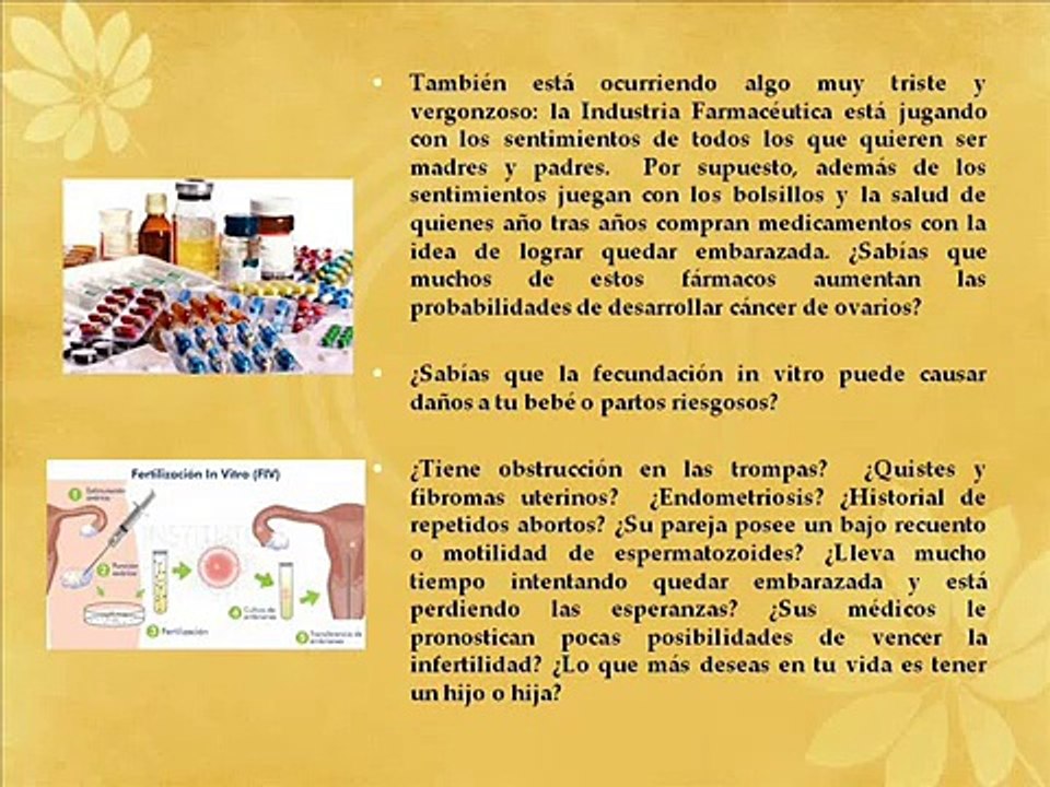 ¿Milagro para el embarazo?