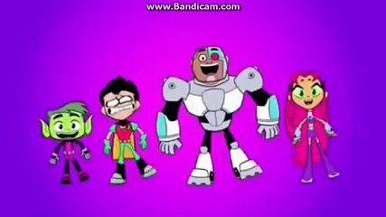 Los Jóvenes Titanes en Acción - El Baile del Pis canción (FULL HD)