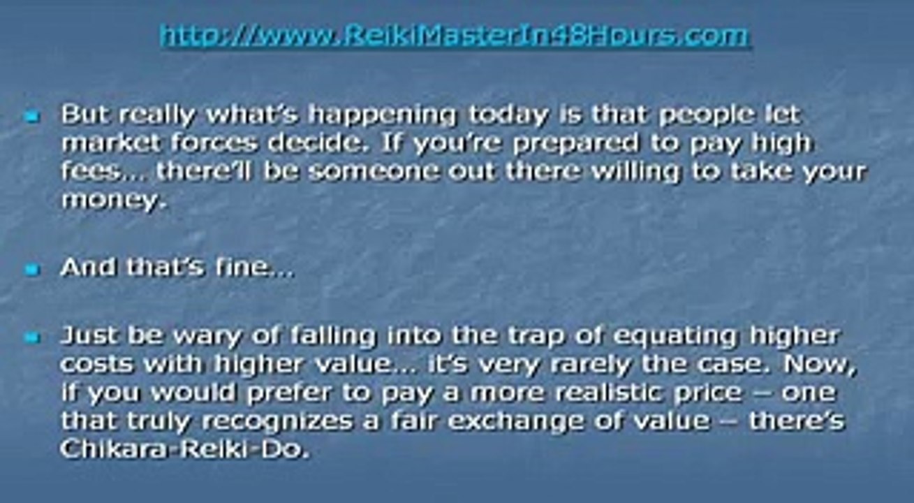 Why Chikara-Reiki-Do?