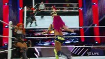 Becky Lynch vs. Sasha Banks- Raw, February 1, 2016