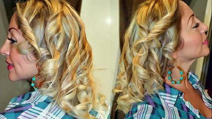 Peinado para Cabello Corto con Rizos