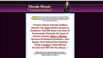 Fibroids Miracle review is it worthy?
