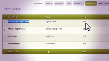 InstaMember | Setting Up Form Editor Options