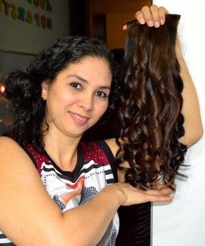 Como Rizar las Extensiones de Cabello Humano