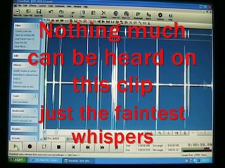 Detecting Class "C" EVP with WAVEPAD
