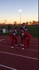 Show and Go Cheer Stunt Fail