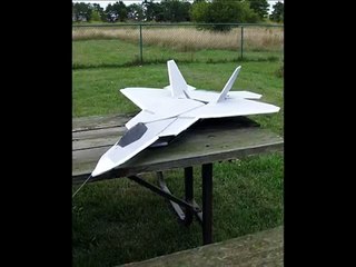 RCPowers F22 v2 Scratch Built Maiden Flight