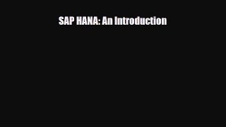 [PDF Download] SAP HANA: An Introduction [PDF] Full Ebook