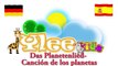 Planetenlied Canción de los planetas Zweispr. Kinderlied Dt. Span. Yleekids