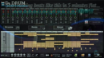 Want to make beats for sale? Create them with Dr Drum