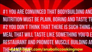 Anabolic Cooking Nutrition Guide | Amazing Anabolic Cooking Nutrition Guide By Dave Ruel
