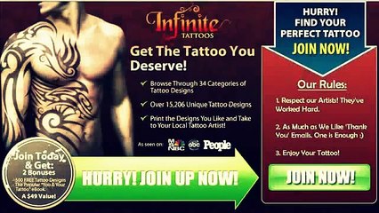 Infinite Tattoos Honest & Real Review | Infinite Tattoos Discount & Bonus