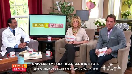 Home & Family TV: Bunion, Plantar Fasciitis, Neuroma & Flat Feet Treatments Explained