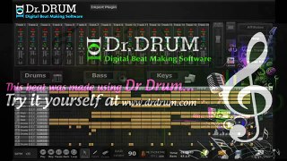 Make instrumentals the easy way. Use Dr Drum