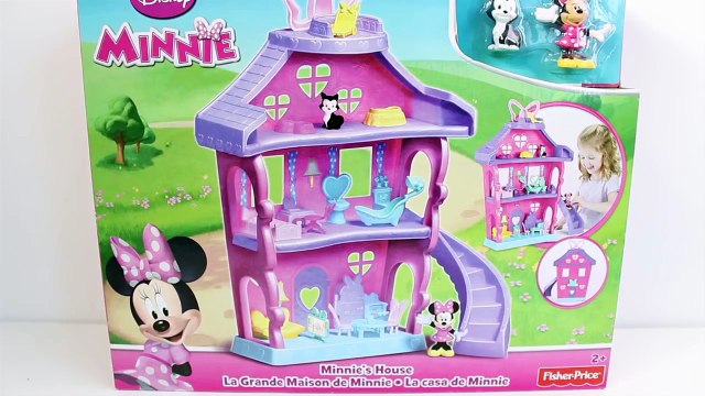 Minnies House La Casa de Minnie Mouse Минни Маус игрушки 미니 마우스 장난감 Disney Fisher Price Toy Video